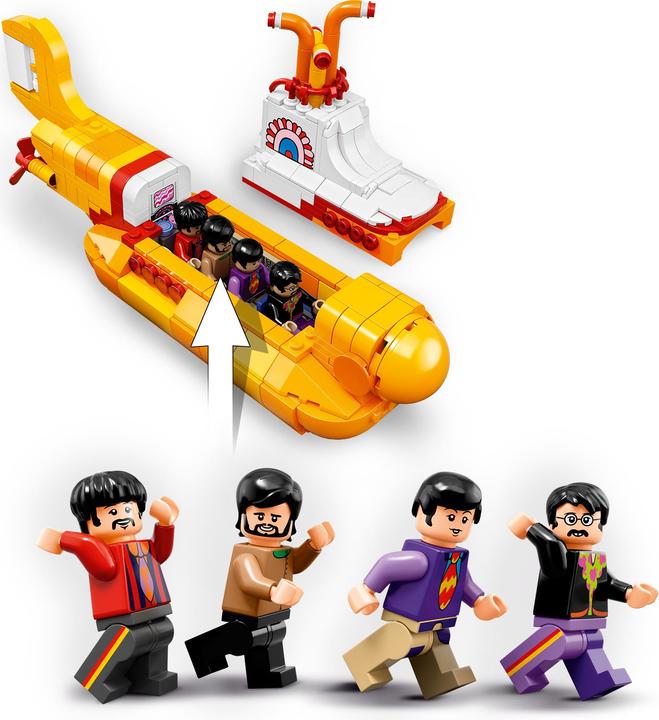 Actual product image LEGO Ideas Yellow Submarine (21306, LEGO Rare Sets, LEGO Ideas)