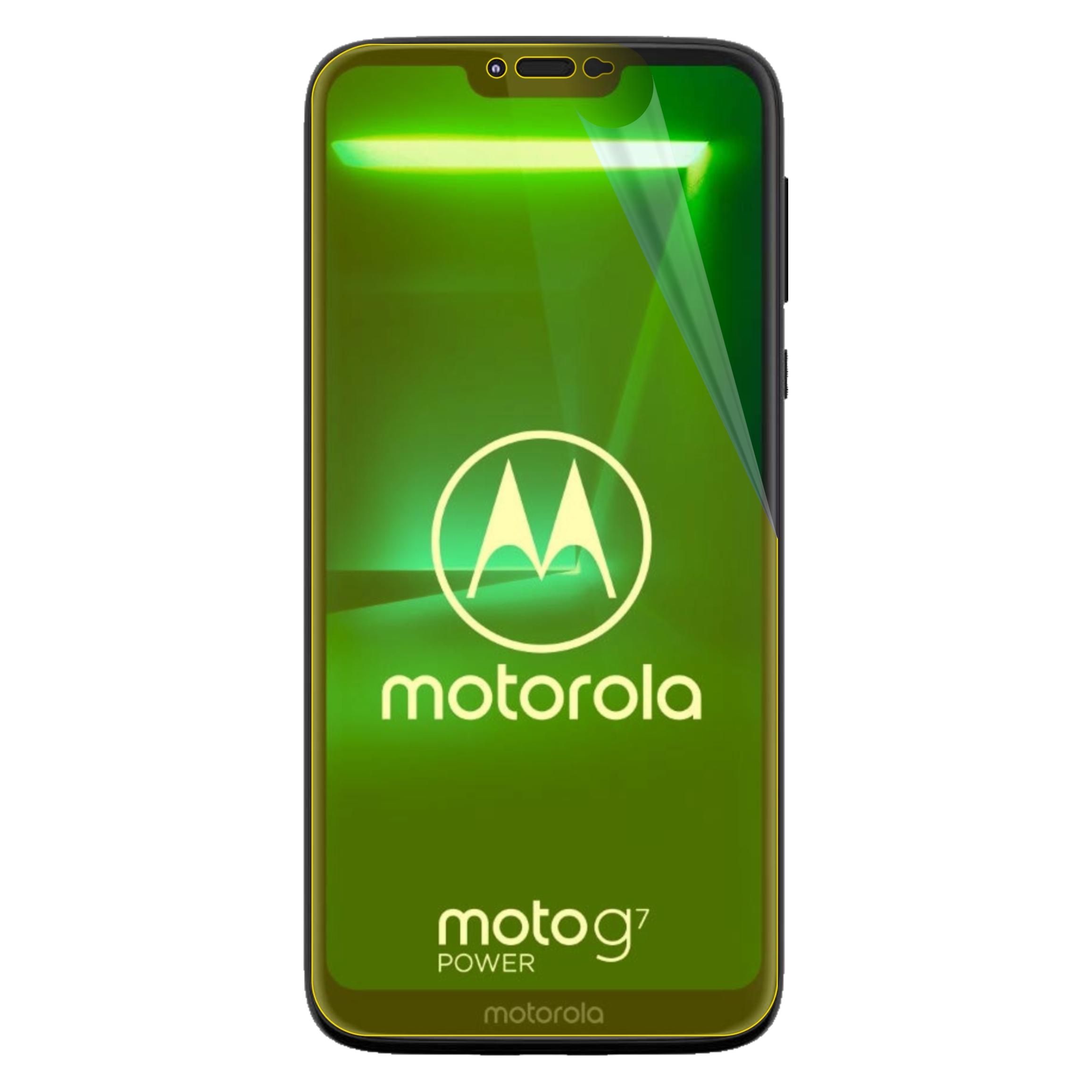 2x Pellicola Protettiva per Motorola Moto G7 Power rivestimento al 100