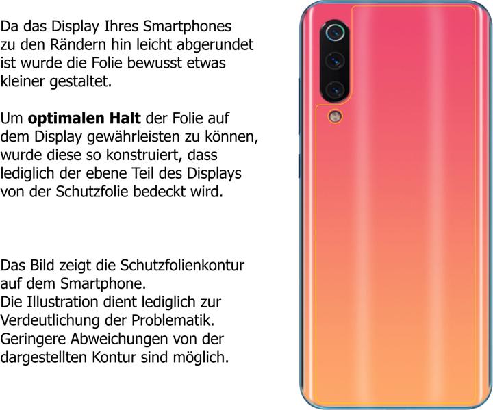 Actual product image Dipos Screen Protector Anti-Shock (1 Piece, Mi 9 SE)