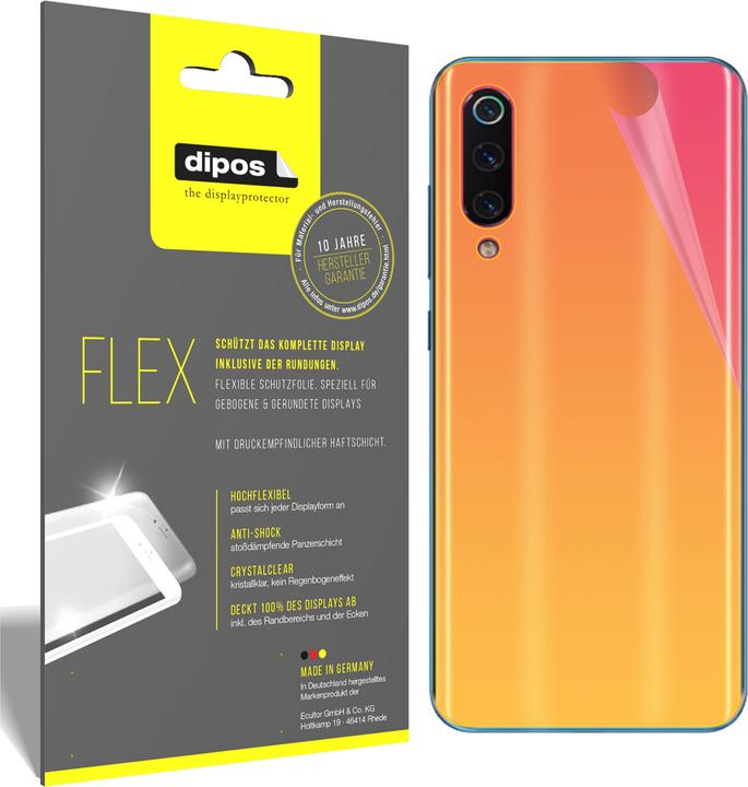 Produktbild Dipos Displayschutzfolie Full-Cover 3D (3 Stk., Xiaomi Mi 9 SE)