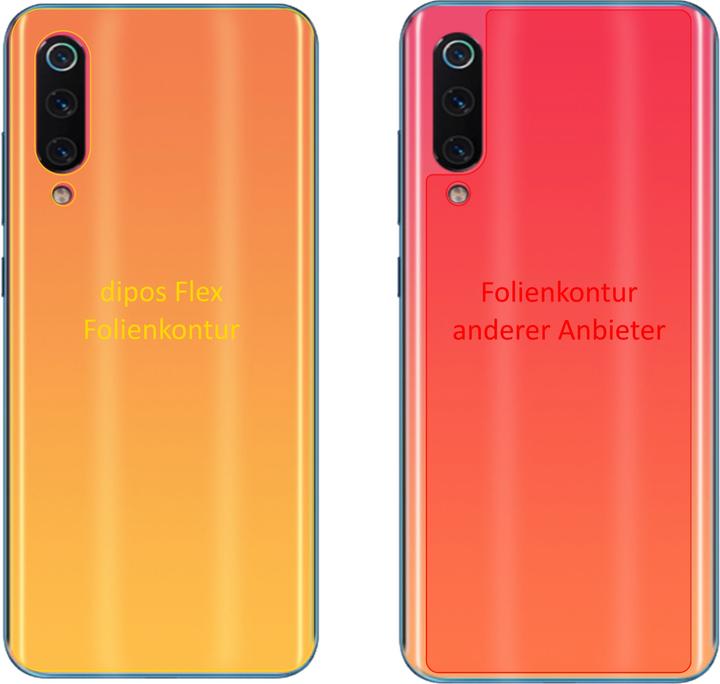 Produktbild Dipos Displayschutzfolie Full-Cover 3D (3 Stk., Xiaomi Mi 9 SE)