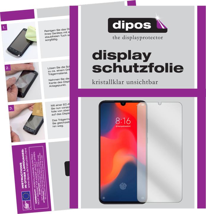 Actual product image Dipos Screen Protector Crystalclear (1 pcs., Mi 9 SE)