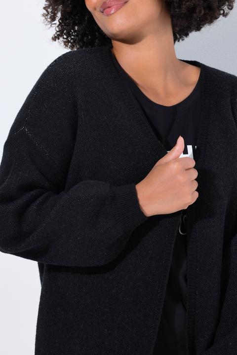 Produktbild Angel of Style Strickjacke, Leo-Totenkopf auf dem Rücken, offene Form (56)