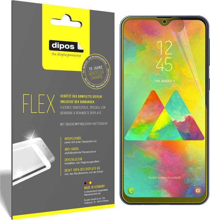 Actual product image Dipos Screen Protector Full-Cover 3D (2 pcs., Samsung Galaxy M20)