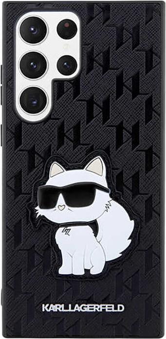 Actual product image Karl Lagerfeld Galaxy S23 Ultra S918 Saffiano Monogram Choupett (Samsung Galaxy S23 Ultra)