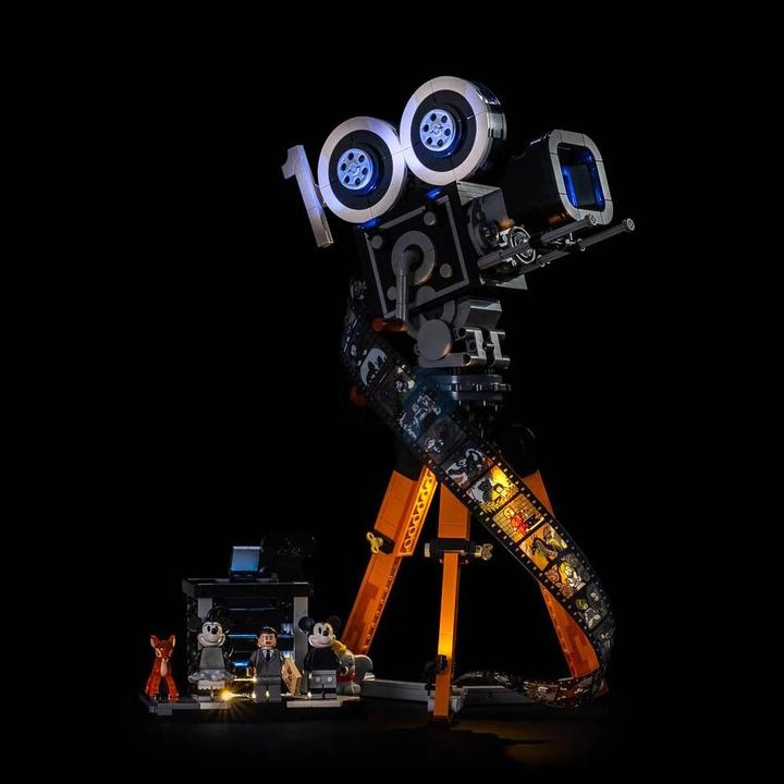 Produktbild Light my bricks LED Licht Set für LEGO 43230 Kamera - Hommage an Walt Disney