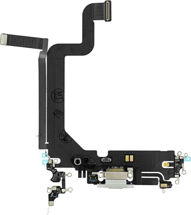 Produktbild OEM Dock Lightning Flex für iPhone 14 Pro Max silber (Apple iPhone 14 Pro Max)