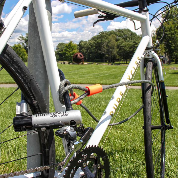 Actual product image Kryptonite KryptoLok Mini-7 bike lock + Kryptoflex