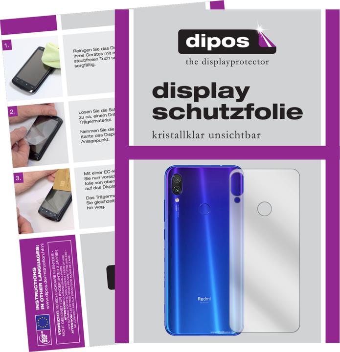 Actual product image Dipos Screen Protector Crystalclear (1 pcs., Xiaomi Redmi Note 7S)