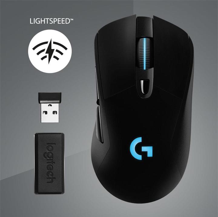 Produktbild Logitech G G703 Lightspeed (Kabelgebunden, Kabellos)