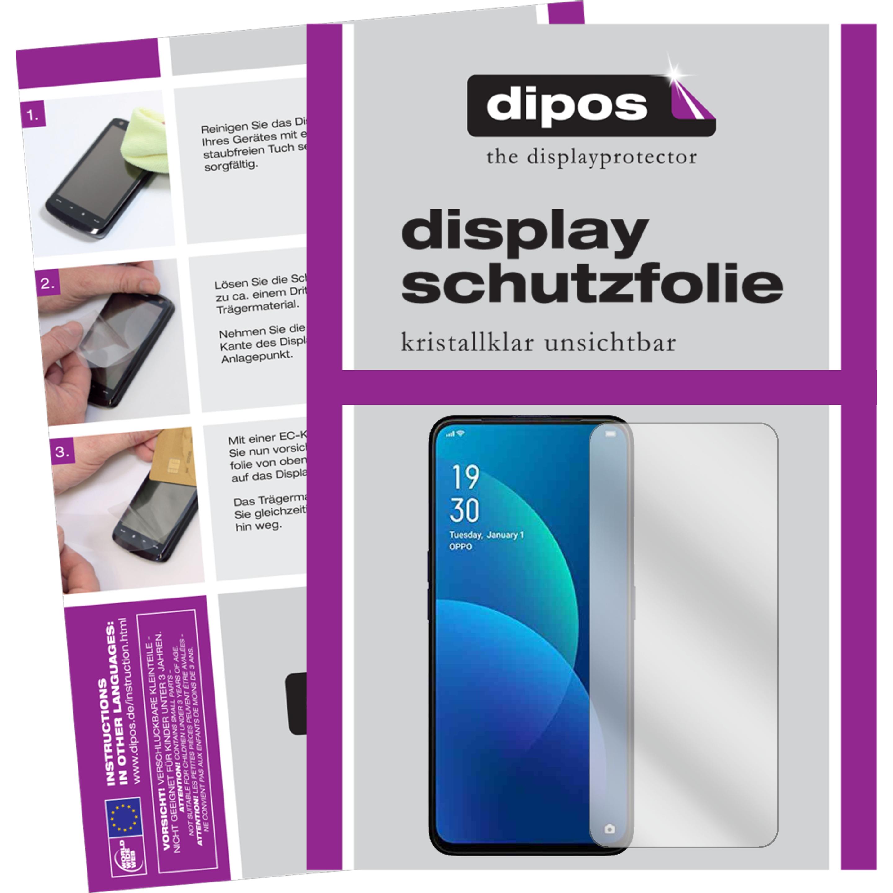 Thumbnail - Dipos Displayschutzfolie Crystalclear (6 Stück, Oppo F11), Smartphone Schutzfolie, Transparent