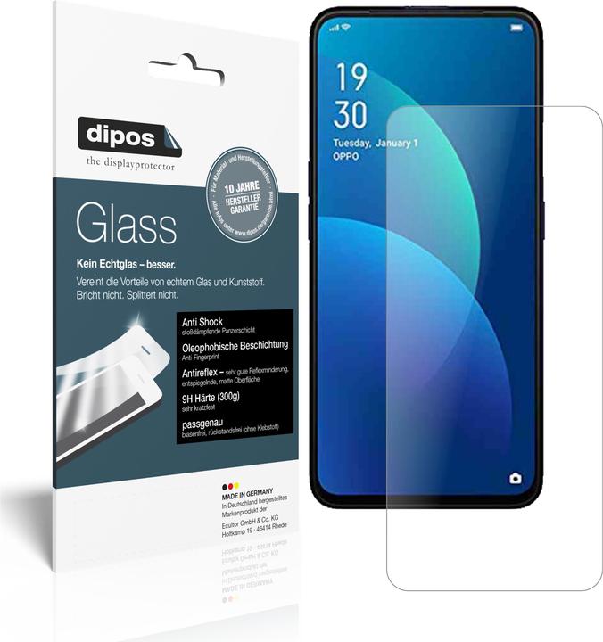 Image du produit Dipos Film de Protection d’écran Anti-Shock (2 pcs, Oppo F11)
