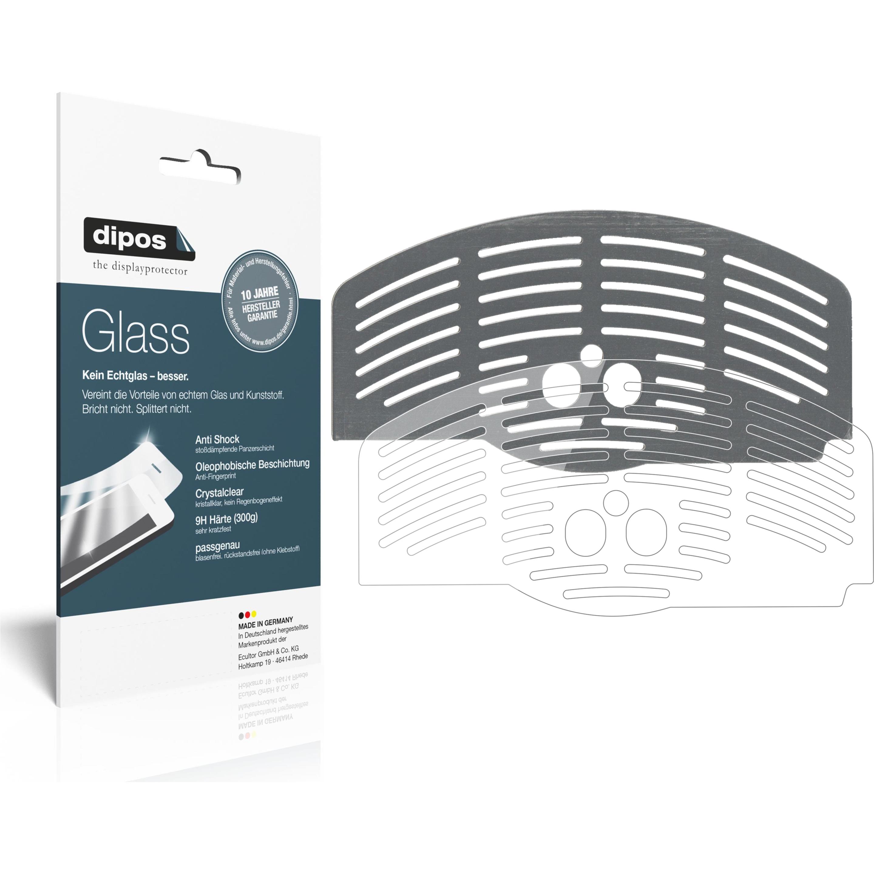 Dipos Displayschutz Anti-Shock, Zubehör Kaffeemaschinen, Transparent