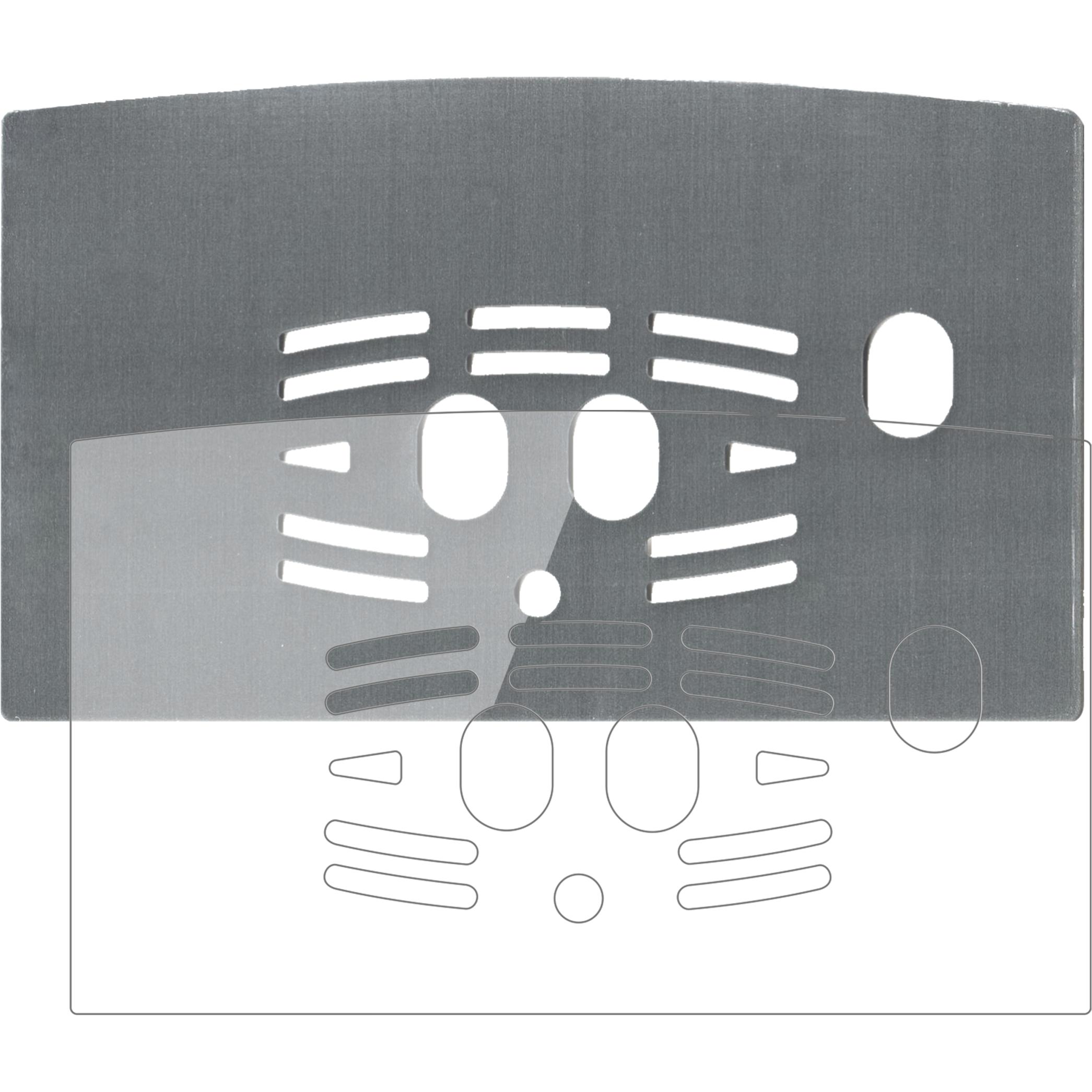 Dipos Displayschutz Anti-Shock, Zubehör Kaffeemaschinen, Transparent