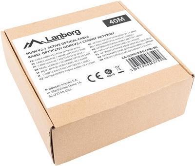 Immagine prodotto Lanberg Cavo HDMI v2.1 M/M 40m ottico (40 m)