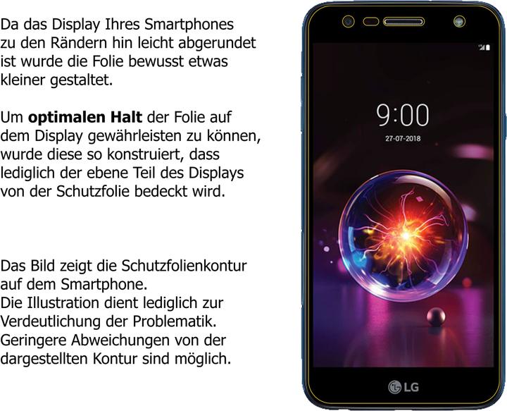Actual product image Dipos Screen Protector Anti-Glare (1 Piece, LG X Power 3)