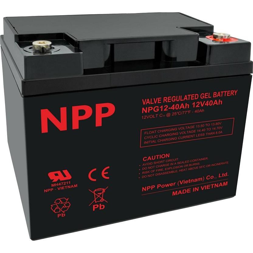 BrightSign Batteria 12V 40Ah Pb GEL (gel) T14(M6) NPP, Accessori per Digital Signage