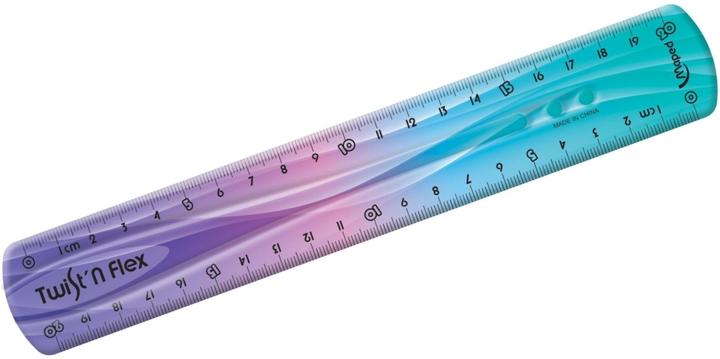 Actual product image Maped Twist'n Flex DECOR flat ruler, 200 mm, unbreakable (20 cm)