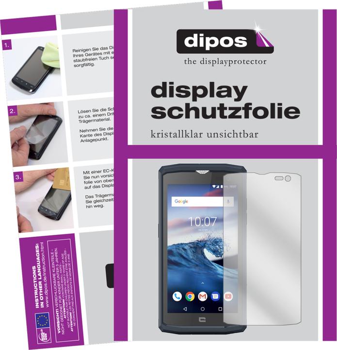 Actual product image Dipos Screen Protector Crystalclear (5 pcs., Crosscall Core-X3)
