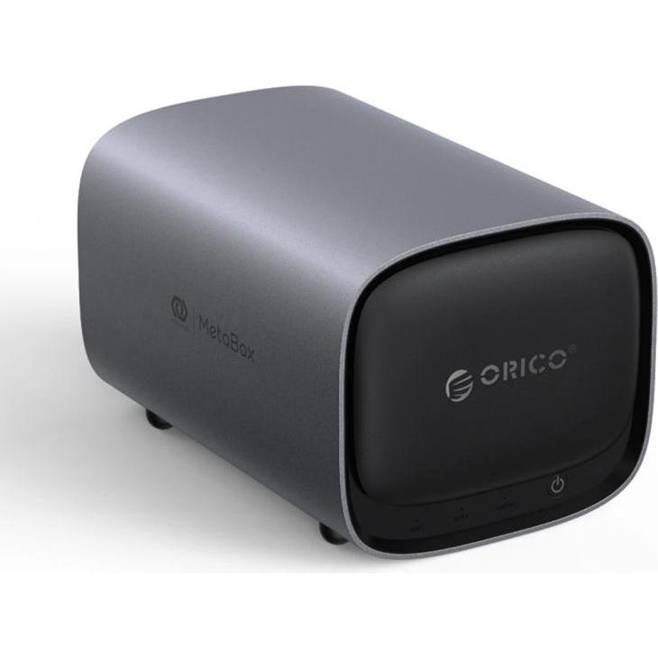 Orico NAS MetaBox Pro Heimnetzwerk-Festplattenarray – grau, NAS, Grigio