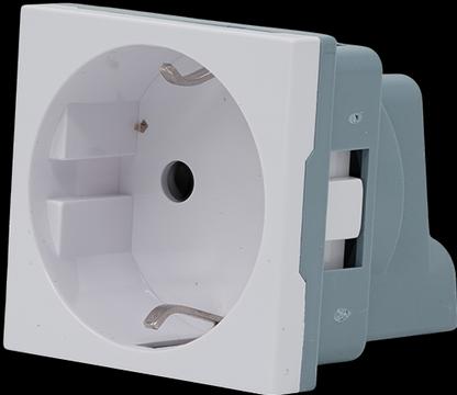 Shelly Socket for Wall Display Stand White