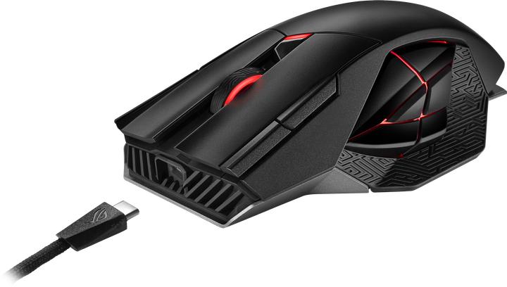 Actual product image ASUS ROG Spatha X (Cable, Wireless)