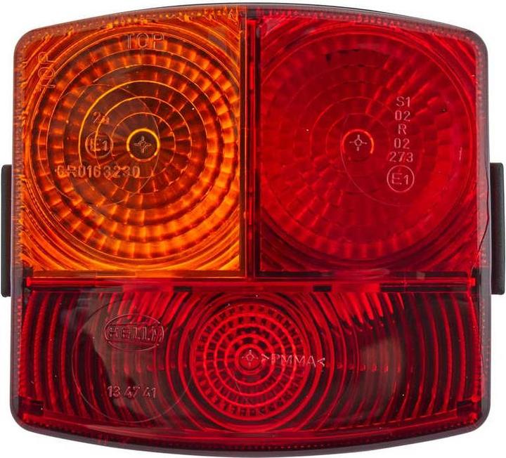 Actual product image Hella Tail light left halogen for DAF FORD VOLVO FAUN CASE IH