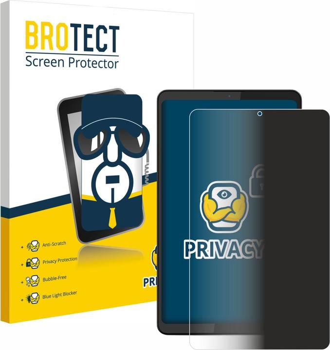 Produktbild BROTECT Sichtschutzfolie für Lenovo Tab K9 Anti-Spy Privacy Folie Blaulicht-Schutz (1 Stk., Lenovo Tab M9)