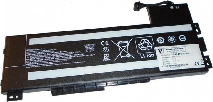 Immagine prodotto Vistaport Batteria per HP Zbook 15 G3 (6 cubicoli, 7895 mAh)