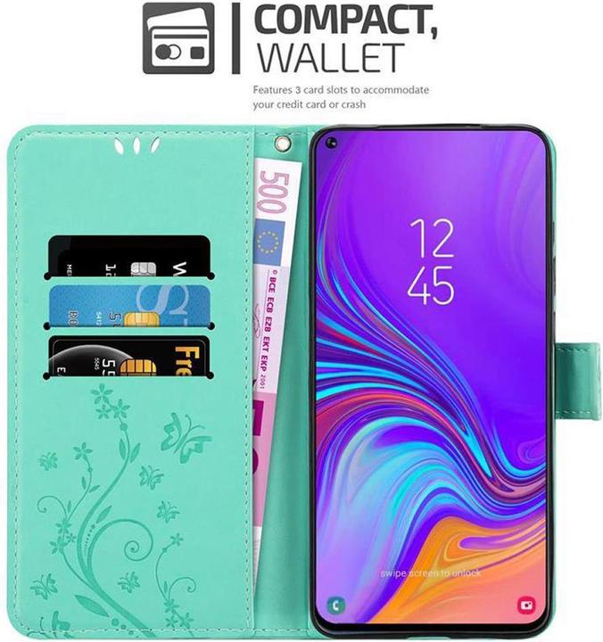 Image du produit Cadorabo Couverture du livre de fleurs (Samsung Galaxy A8s)