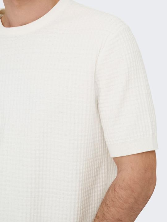 Produktbild Only & Sons ONSSIKA Pullover Gestricktes T-Shirt (S)