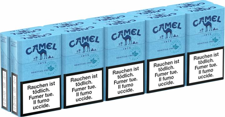 Camel Boîte bleue essentielle (10 pcs)