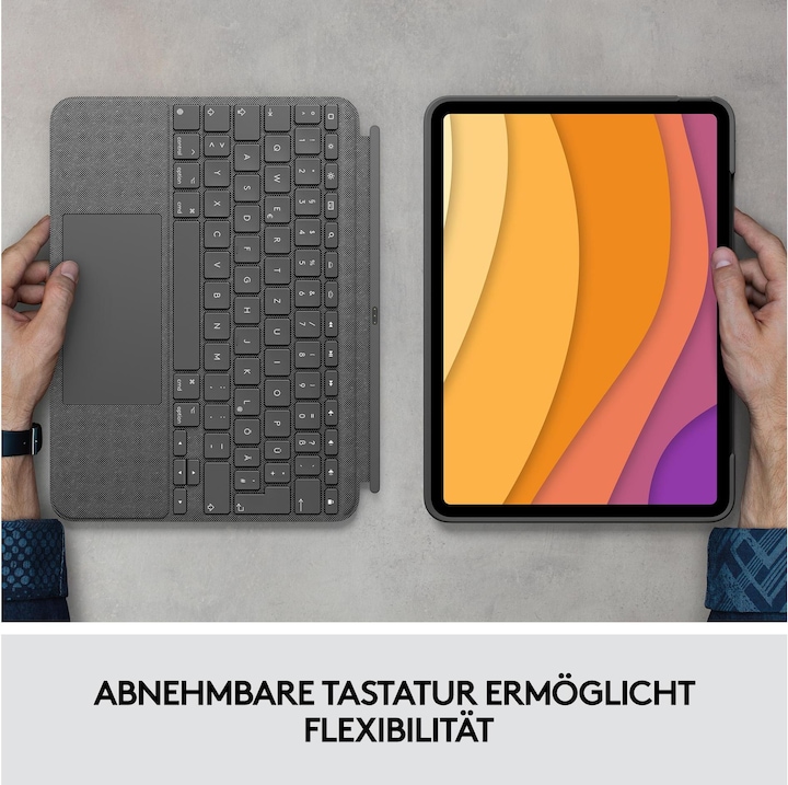 Immagine prodotto Logitech Combo Touch (CH, iPad Air 2020 (4. Gen), iPad Air 2022 (5a generazione))