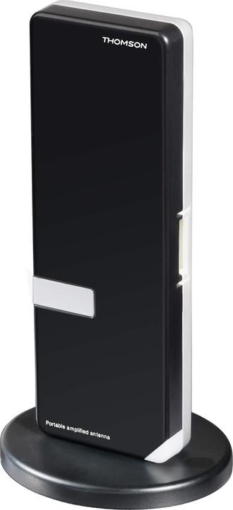 Hama 00131133, Black, 36 dBi, 75 O (Flachantenne, 36 dB, DVB-T / -T2)