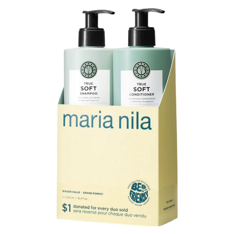 Maria Nila, Schoonheidsgeschenkset, True Soft Duo Bundel (Haarverzorgingsset)