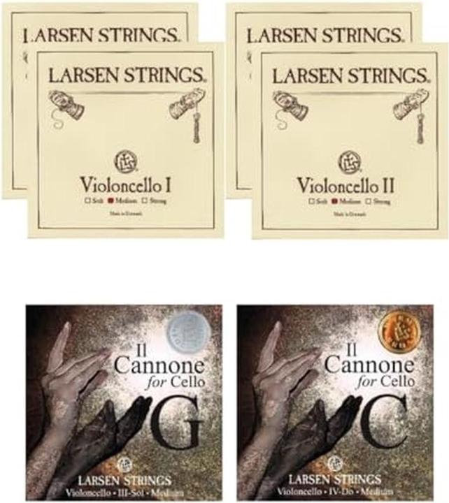 Larsen Strings Larsen Cellosnaren Original Ltd. Set Originele Editie Medium (Cello)