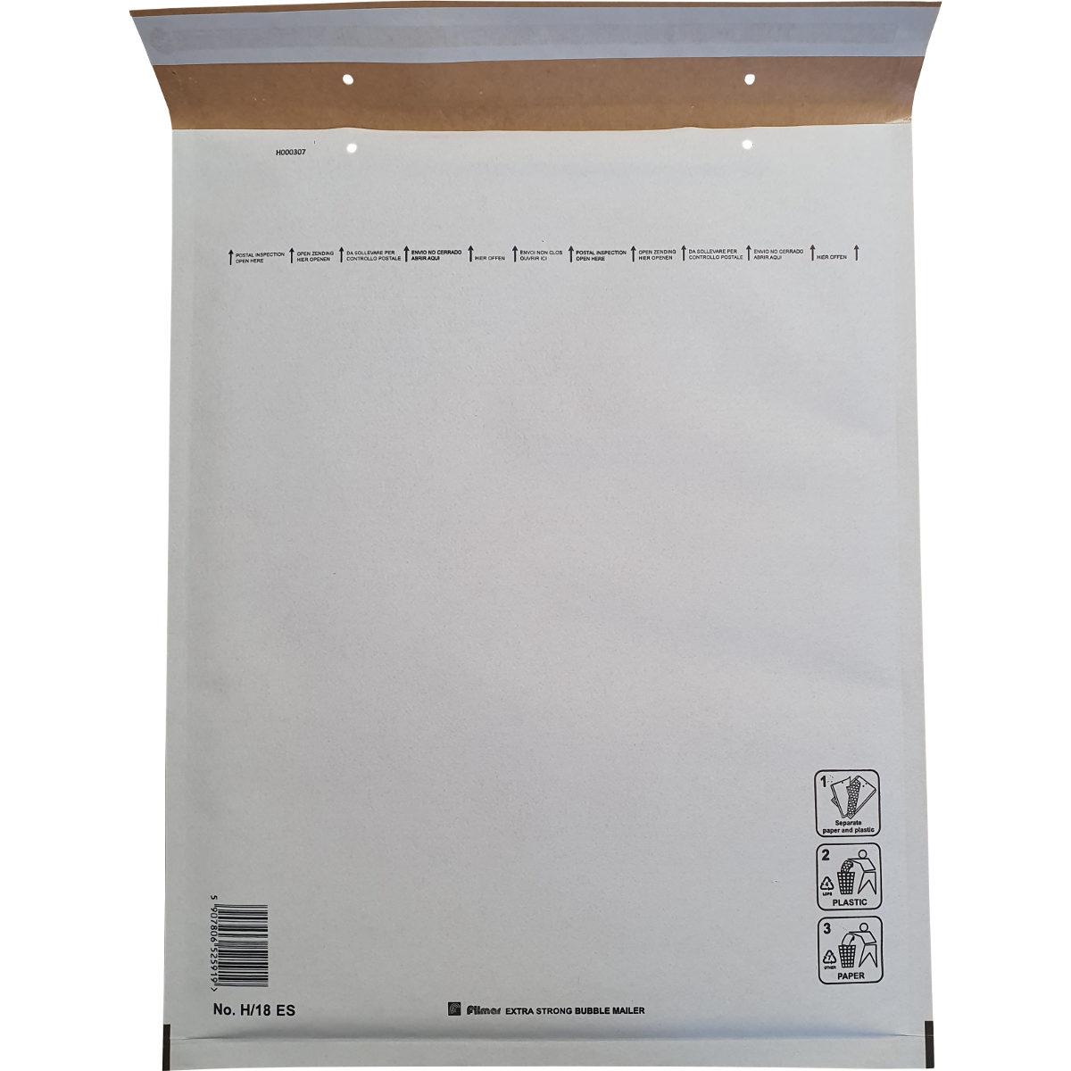 Fimar, Versandtasche + Luftpolstertasche, 100 Luftpolstertaschen H/18 270x360mm Filmar Extra Strong