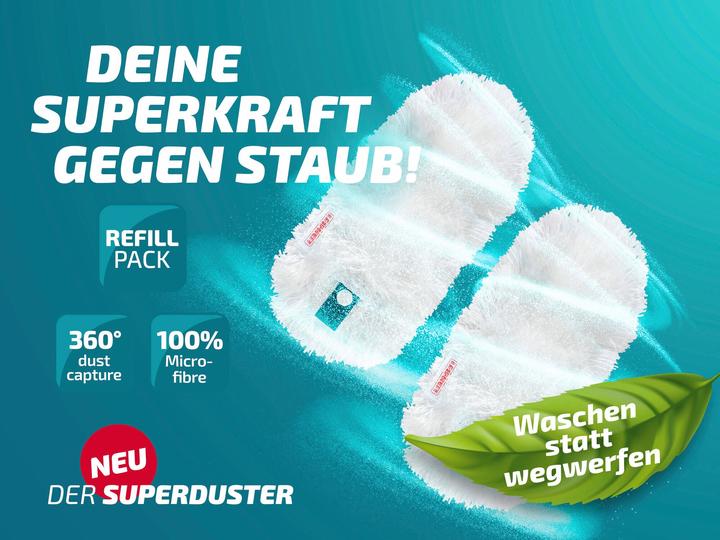 Actual product image Leifheit Staubbezug SUPERDUSTER 2er Set (2 pcs.)
