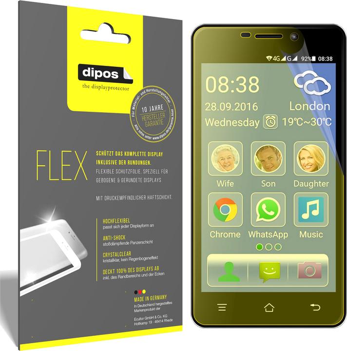 Image du produit Dipos Film de Protection d’écran Full-Cover 3D (3 pcs, Switel eSmart M2)