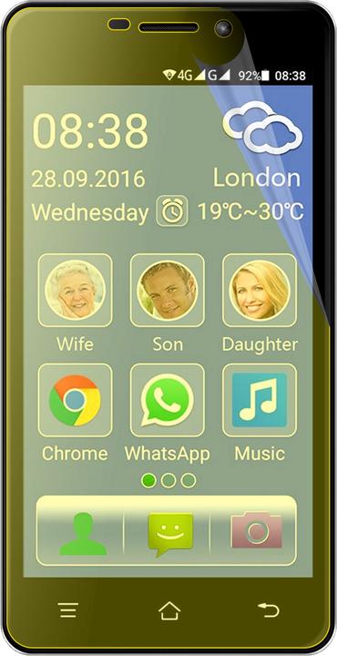 Image du produit Dipos Film de Protection d’écran Full-Cover 3D (3 pcs, Switel eSmart M2)