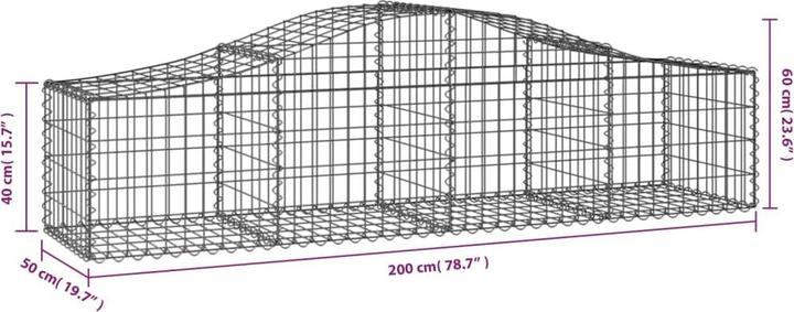 Produktbild vidaXL Gambion