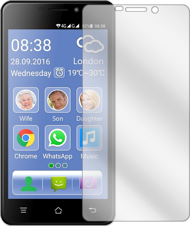 Actual product image Dipos Screen Protector Crystalclear (1 Piece, Switel eSmart M2)