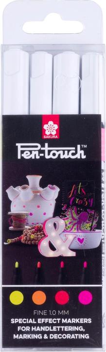 Rosso neon, Arancione neon, Rosa neon, Arancia
