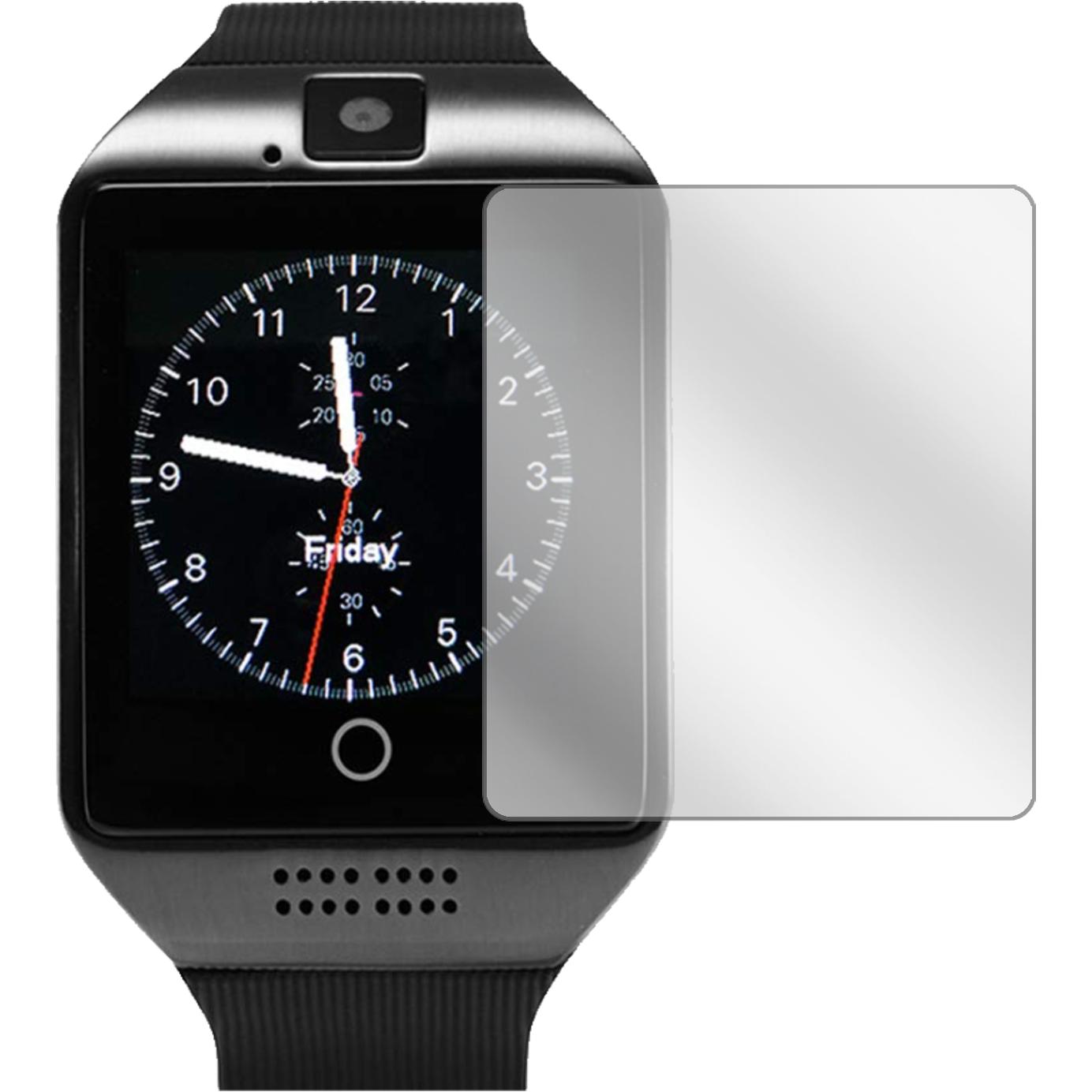 Dipos Displayschutzfolie Crystalclear, Smartwatch Schutzfolie, Transparent