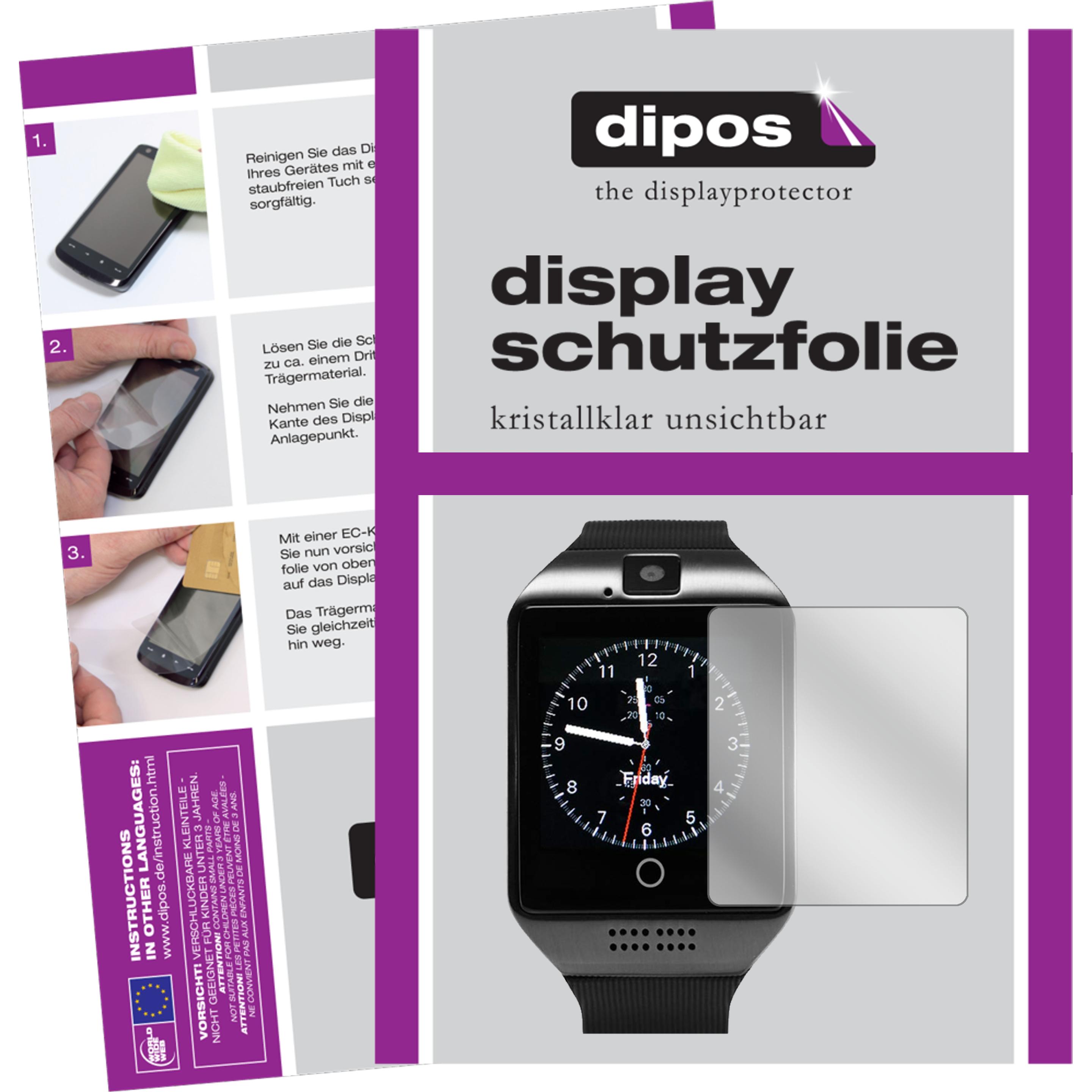 Thumbnail - Dipos Displayschutzfolie Crystalclear, Smartwatch Schutzfolie, Transparent