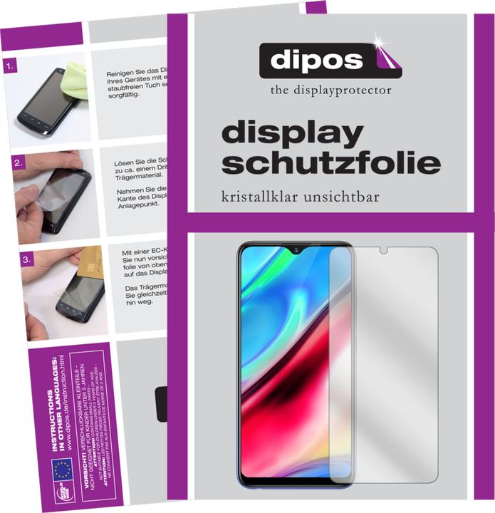 Actual product image Dipos Screen Protector Crystalclear (4 pcs., Vivo Y91)
