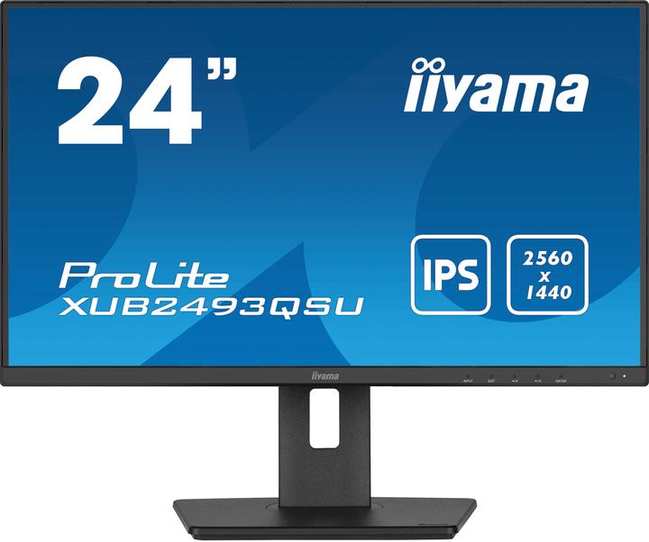 Actual product image iiyama XUB2493QSU-B5 (2560 x 1440 pixels, 23.80")