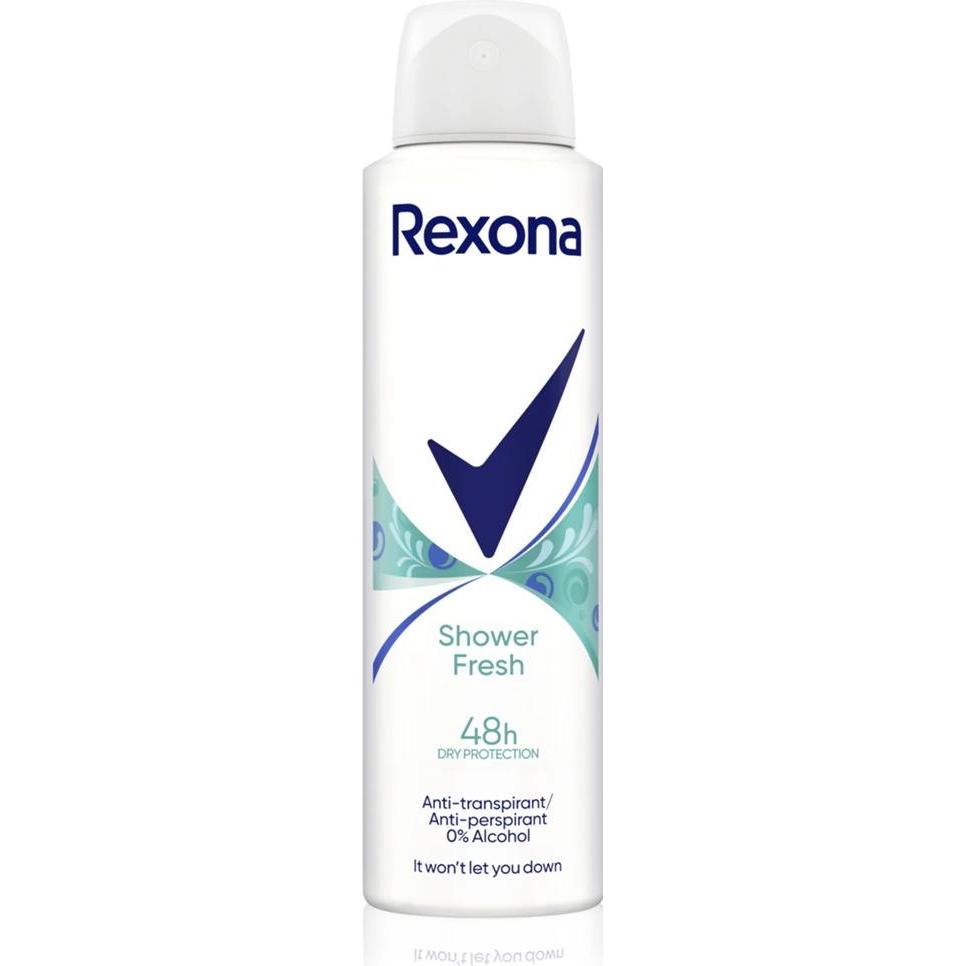 Rexona, Deo, Dry & Fresh Shower Clean (Spray, 150 ml)
