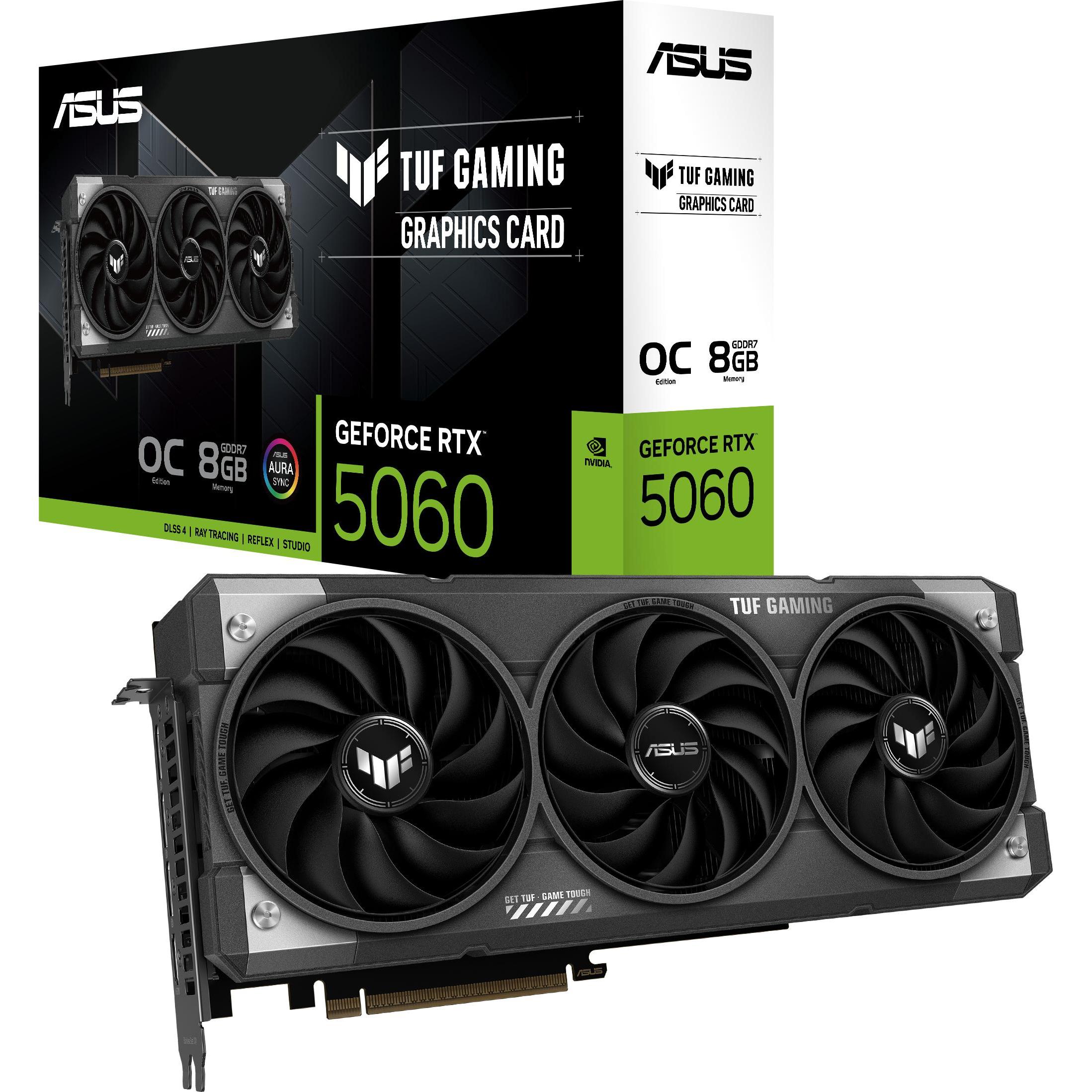 ASUS TUF Gaming GeForce RTX 5060 OC (8 GB), Grafikkarte