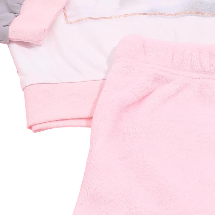 Image du produit Barbie Filles vivant le rêve ensemble pyjama en polaire (140)
